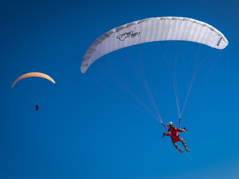 Gleitschirmfliegen in Ledro valley, Hotel Sport *** 