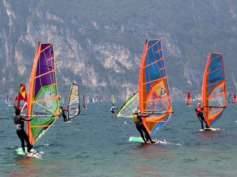 Windsurf in Ledro valley, Hotel Sport *** 